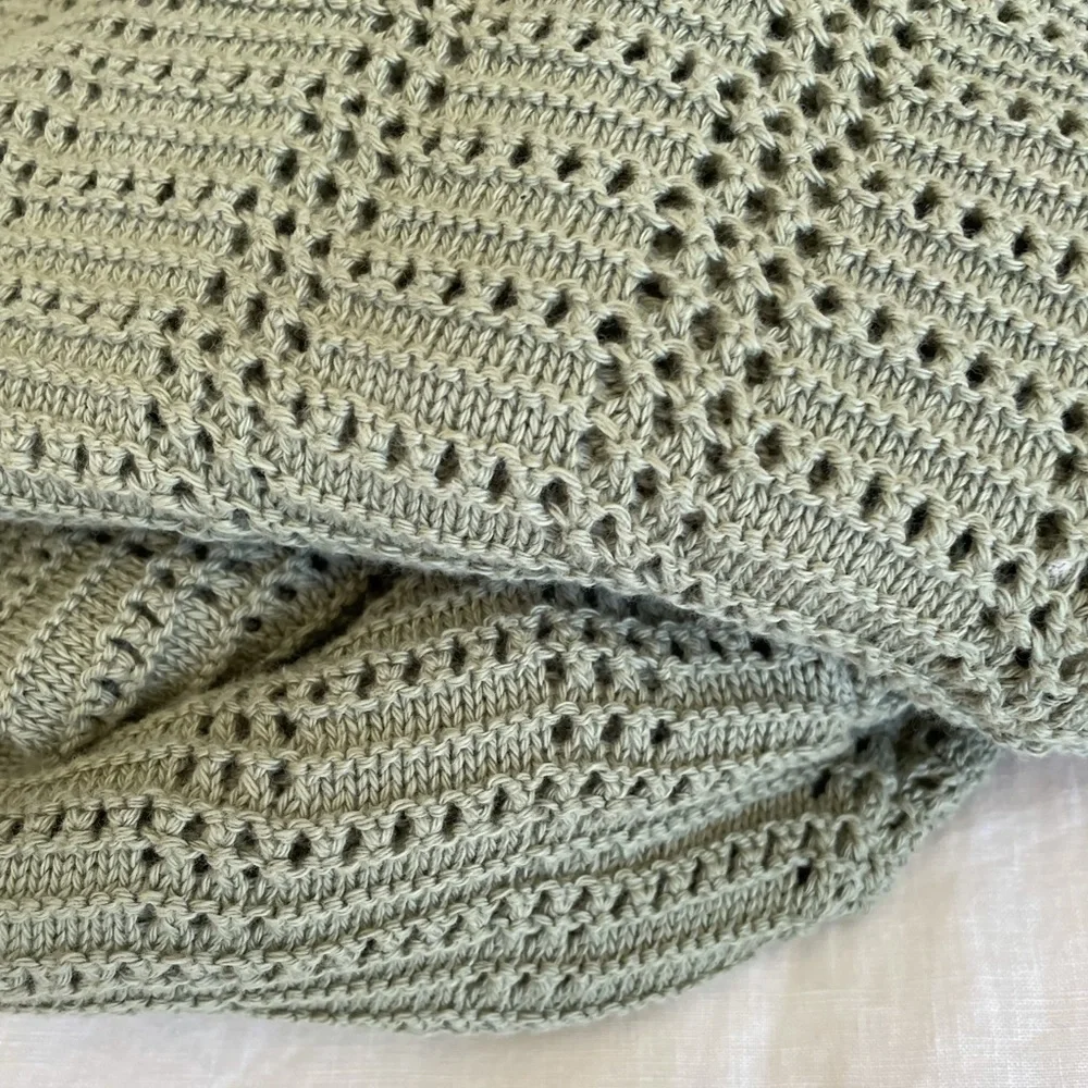 Free People Cotton Crochet Sweater Duster - Picture 4 of 10